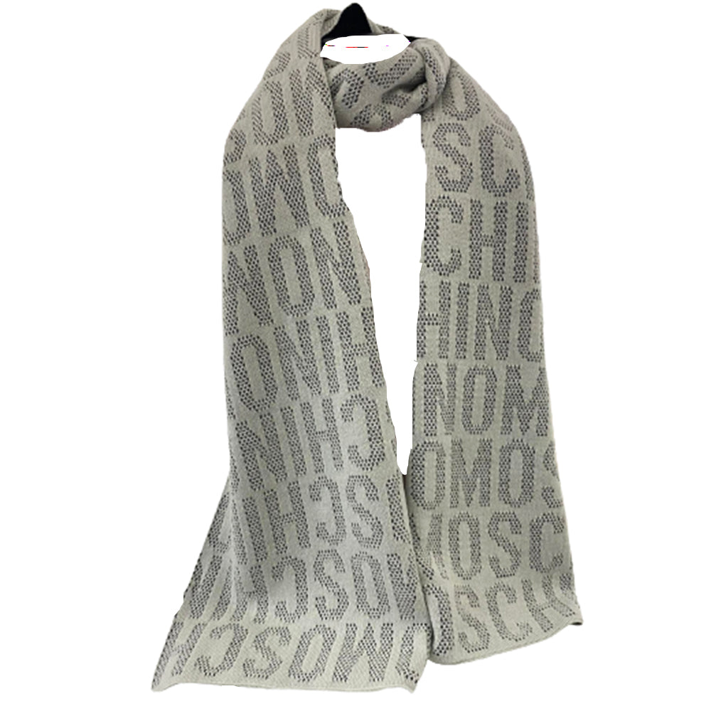 Sciarpa Moschino art 30748 logo unisex