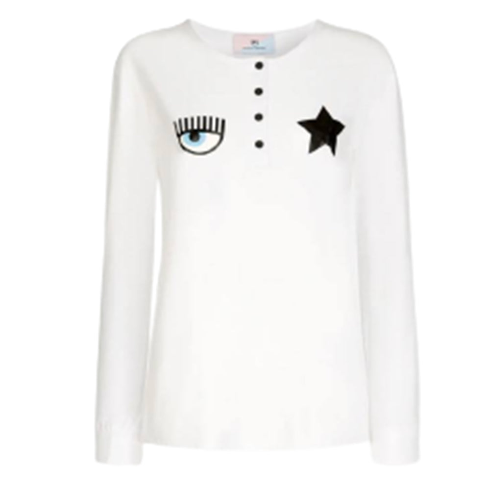 Pigiama Chiara Ferragni art CFA5023 eye star azzurro