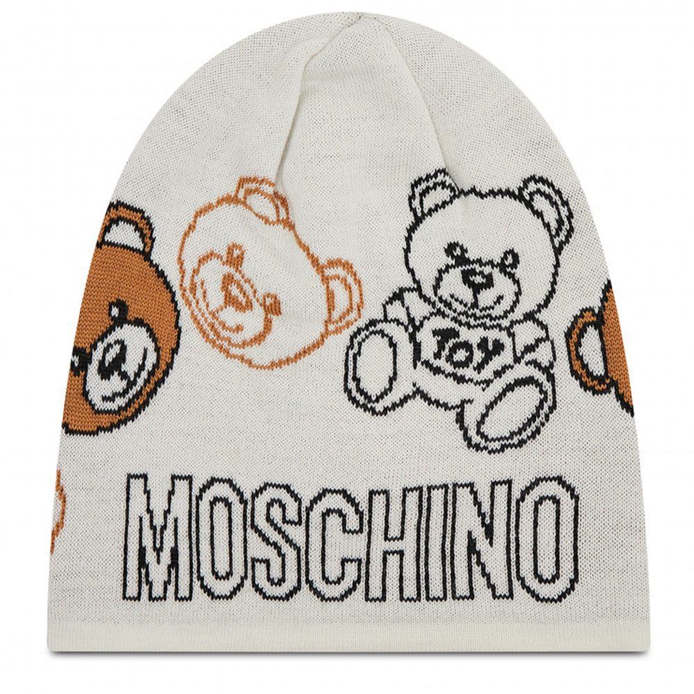 Cappello Moschino art 65242 teddy disegno e logo