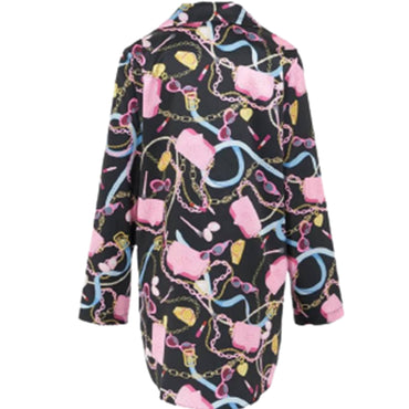 Vestaglia Chiara Ferragni art CFA5107 charms catena nero