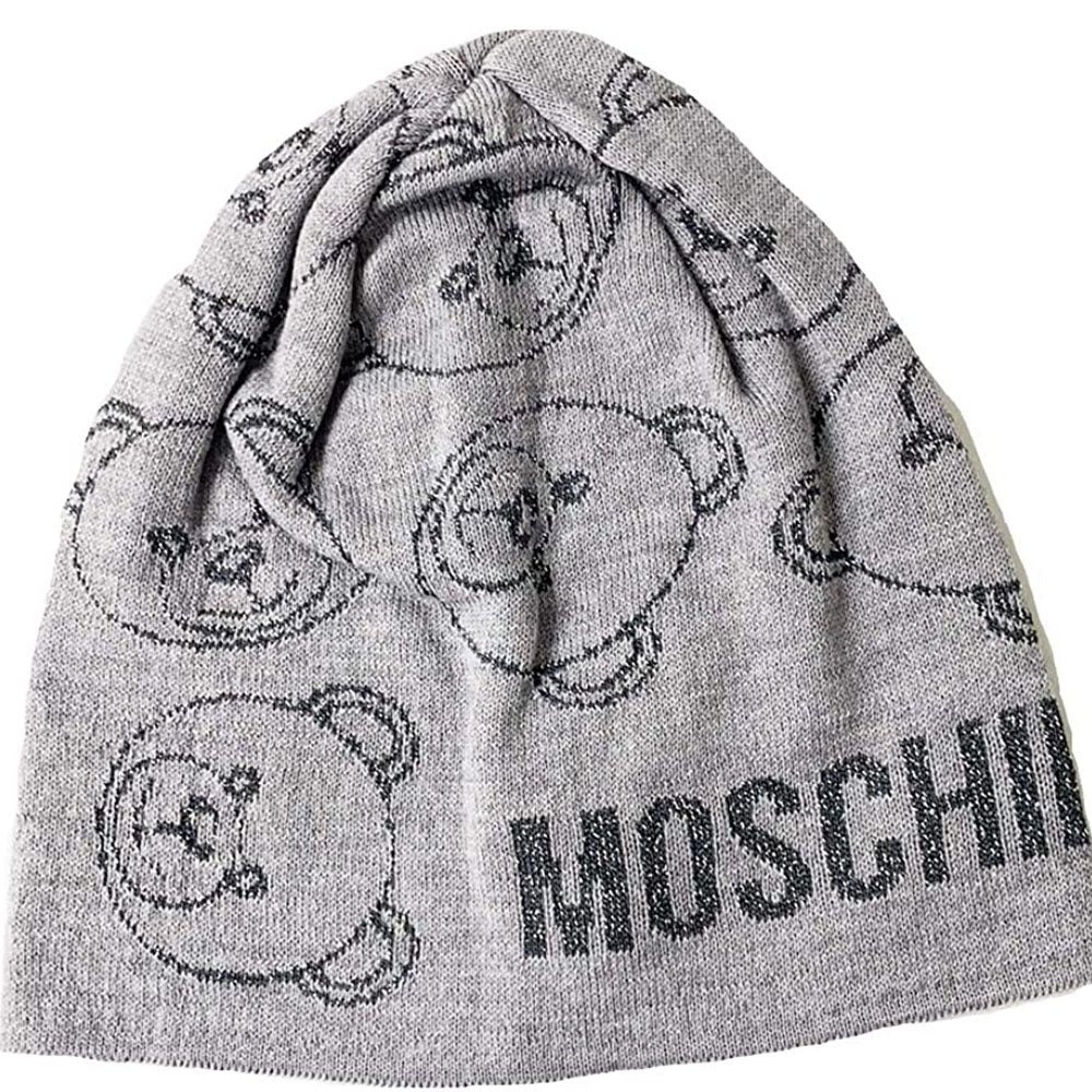 Cappello Moschino art 65225 con face teddy lurex
