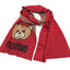 Sciarpa Moschino art 30666 lurex face teddy e logo