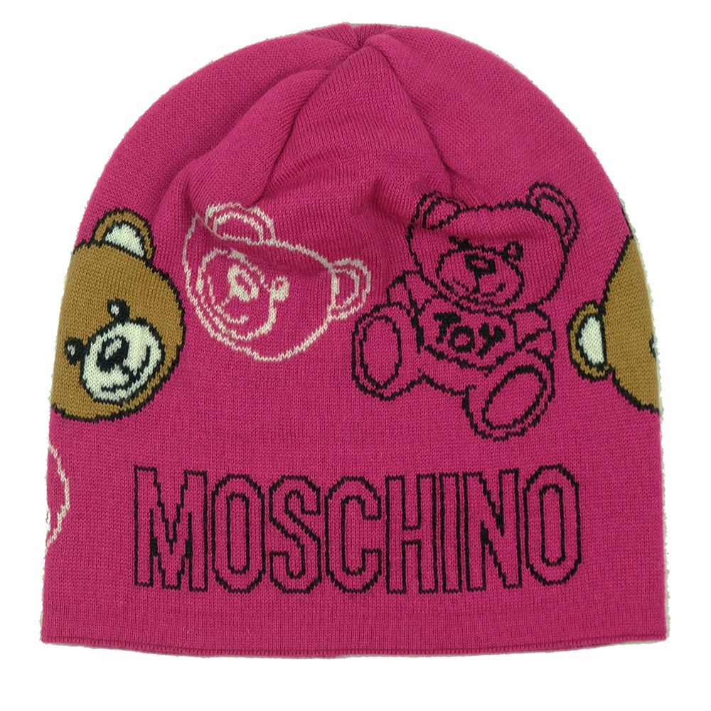 Cappello Moschino art 65242 teddy disegno e logo