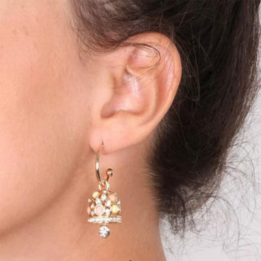 Orecchini Amo Capri  3510849 in metallo con campanella multicolore