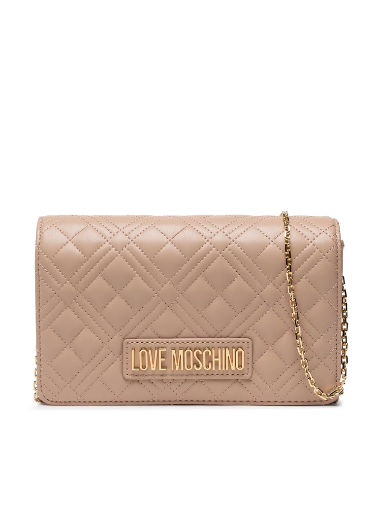 Borsa Love Moschino JC4079 Pochette  Matelasse con tracolla dorata