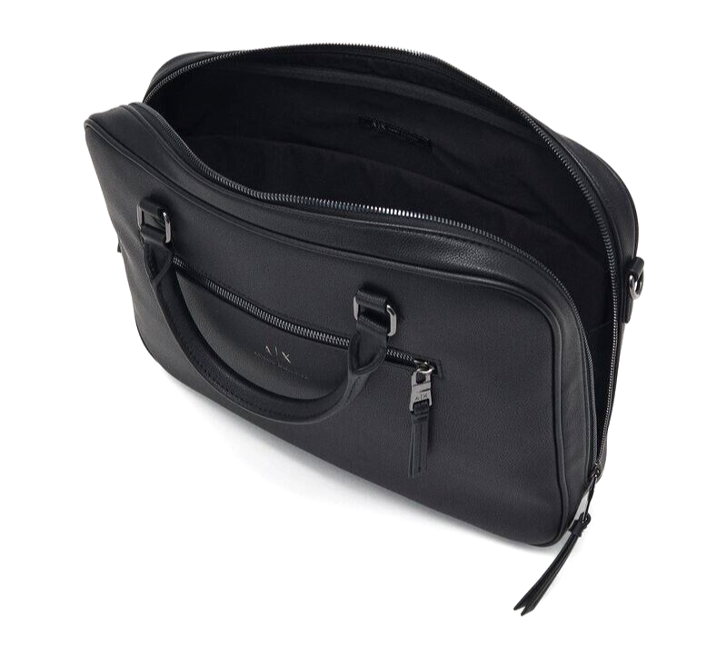 Cartella Armani Exchange Briefcase Bag Black Art952393