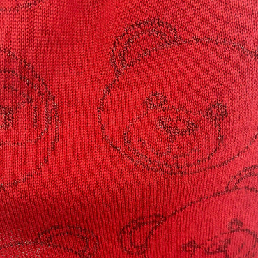 Sciarpa Moschino art 30675 con fantasia face teddy lurex