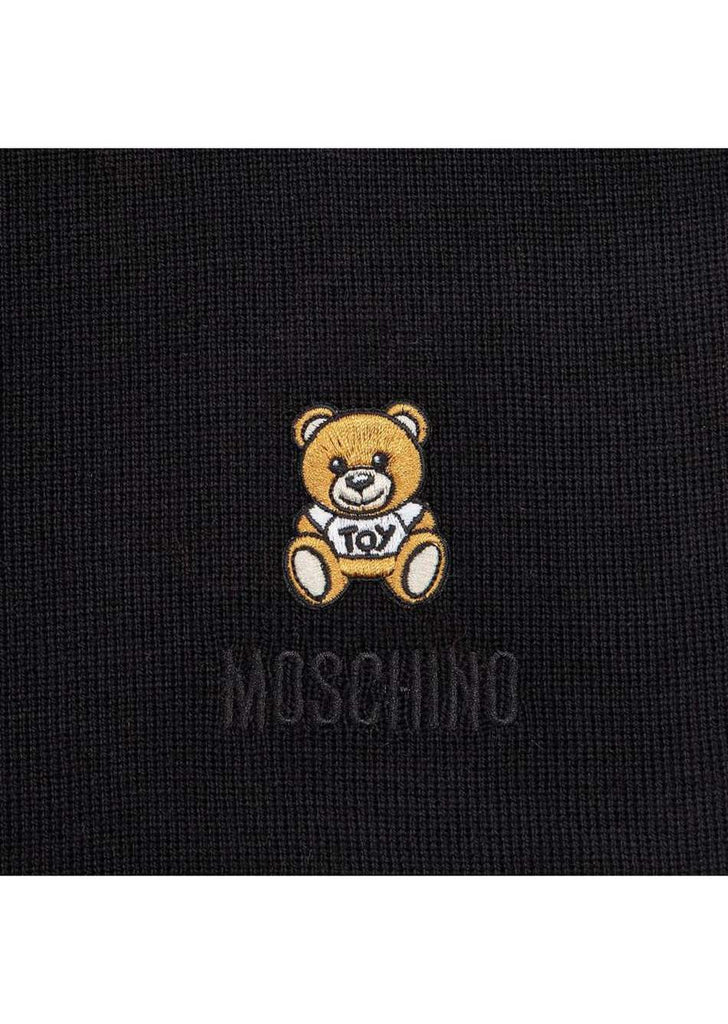 Sciarpa Moschino Art.30620 con teddy piccolo lato